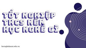 tốt nghiệp thsc nên học nghề gì