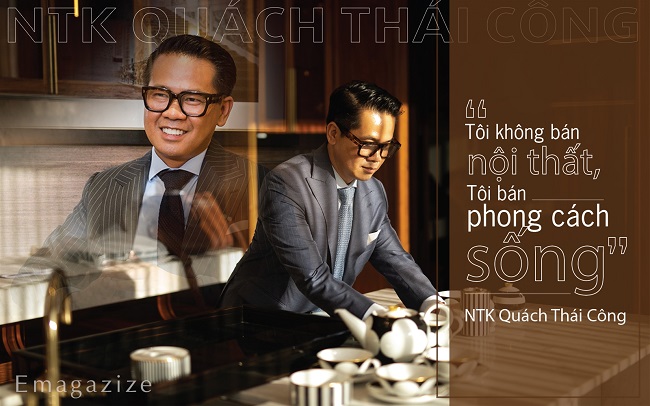 nhà thiết kế nội thất quách thái công